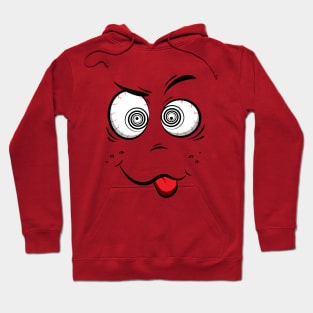 Funny smiling face Hoodie